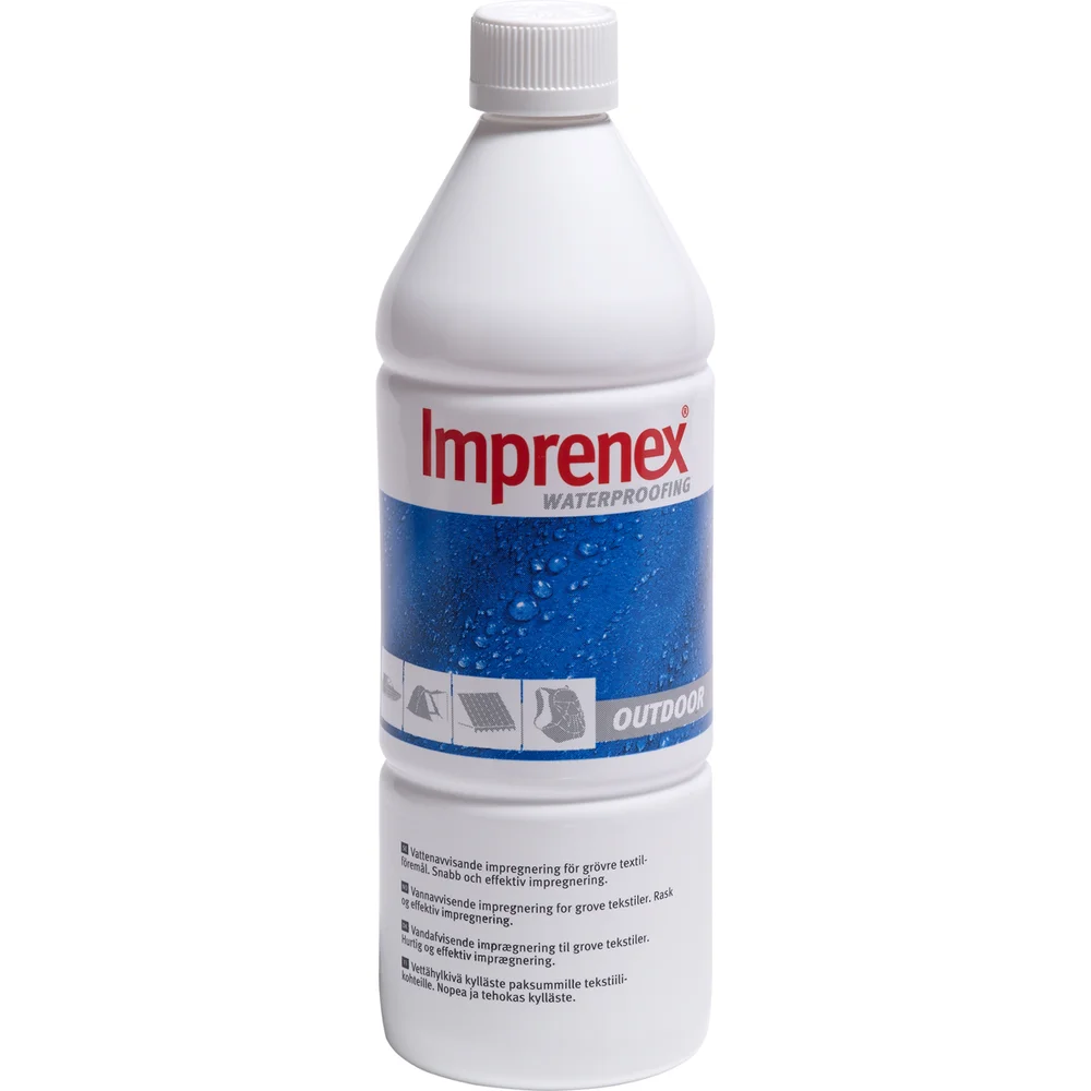 Impregnering Imprenex ute for tekstiler 1l v:4933945 Impregnering Imprenex ute for tekstiler 1l v:4933945