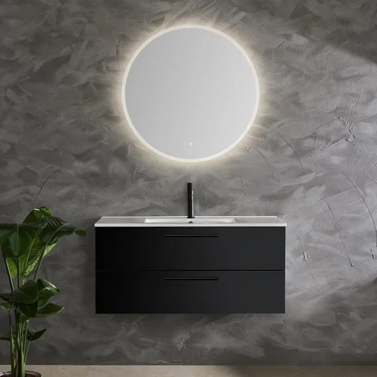 Bathlife Lust møbelpakke, med servant, 100×46,5×48 cm, sort | 401410239 Bathlife Lust møbelpakke, med servant, 100×46,5×48 cm, sort | 401410239