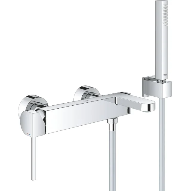 Grohe Plus badekarbatteri med dusjsett, krom | 33547003 Grohe Plus badekarbatteri med dusjsett, krom | 33547003