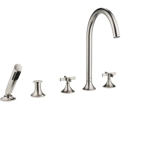Dornbracht Vaia badekarbatteri, matt platina | 27522809-06 Dornbracht Vaia badekarbatteri, matt platina | 27522809-06