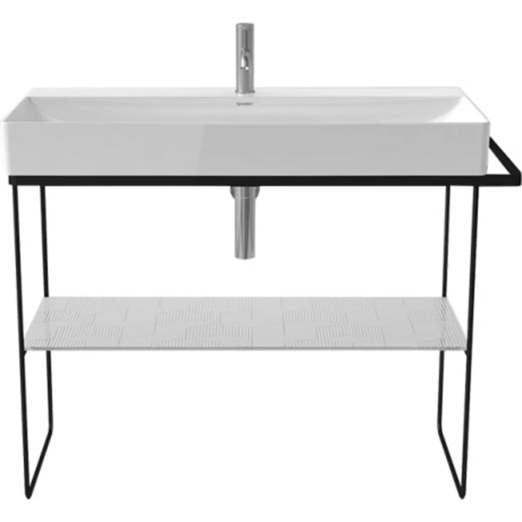Duravit DuraSquare gulvmodul, 106,3×45 cm, matt svart | 0031034600 Duravit DuraSquare gulvmodul, 106,3×45 cm, matt svart | 0031034600