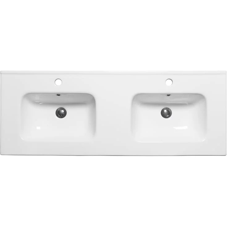 Westerbergs Sjø møbelservant, med overløp, 121×46,5 cm, Hvit | 20074018 Westerbergs Sjø møbelservant, med overløp, 121×46,5 cm, Hvit | 20074018