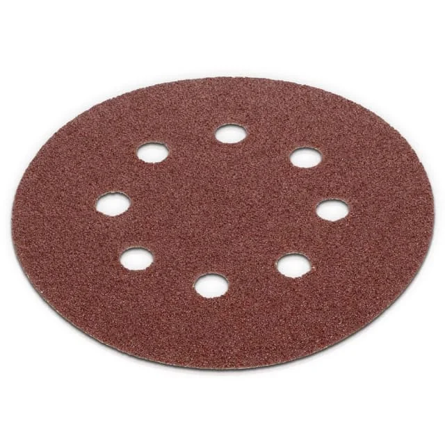 Sandpapir til Eksentersliper Ø125 mm – Korn 240, 5 stk | KRT230509