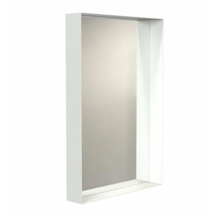 Frost Unu speil, 90x60 cm, hvit | U4128-W