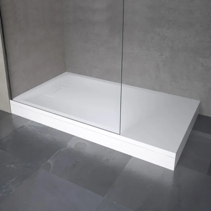 Novellini Novosolid dusjkar, hvit, 120X80 cm | NOS120804-30