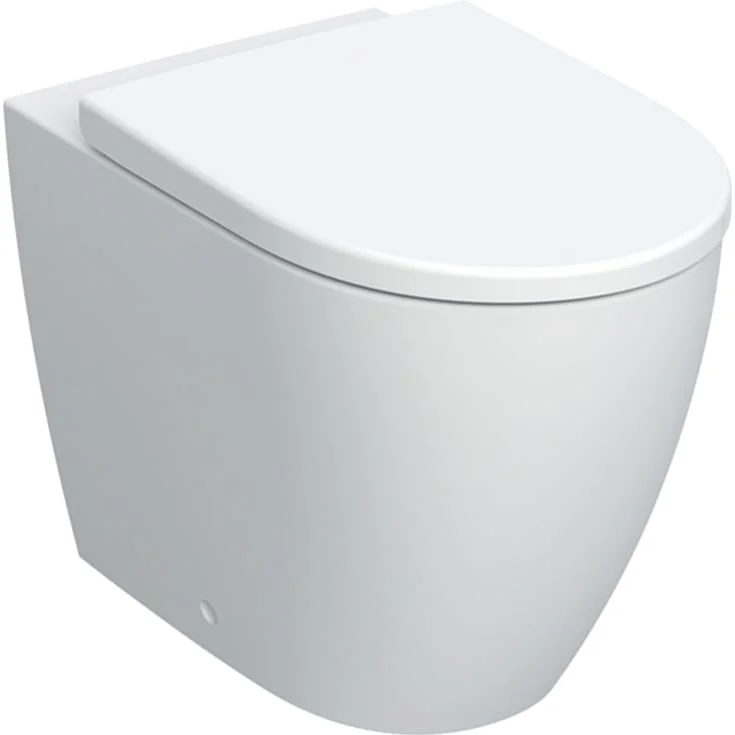 Geberit iCon toalett, back-to-wall, uten skyllekant, matt hvit | 6123079