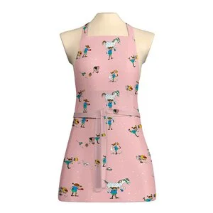 Pippi med vänner forkle rosa v:7055667
