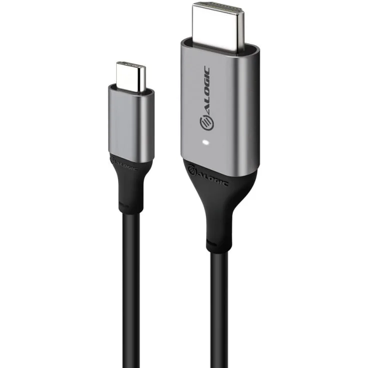 Alogic Ultra 4K HDMI til USB-C, 1 meter | ULCHD01-SGR Alogic Ultra 4K HDMI til USB-C, 1 meter | ULCHD01-SGR