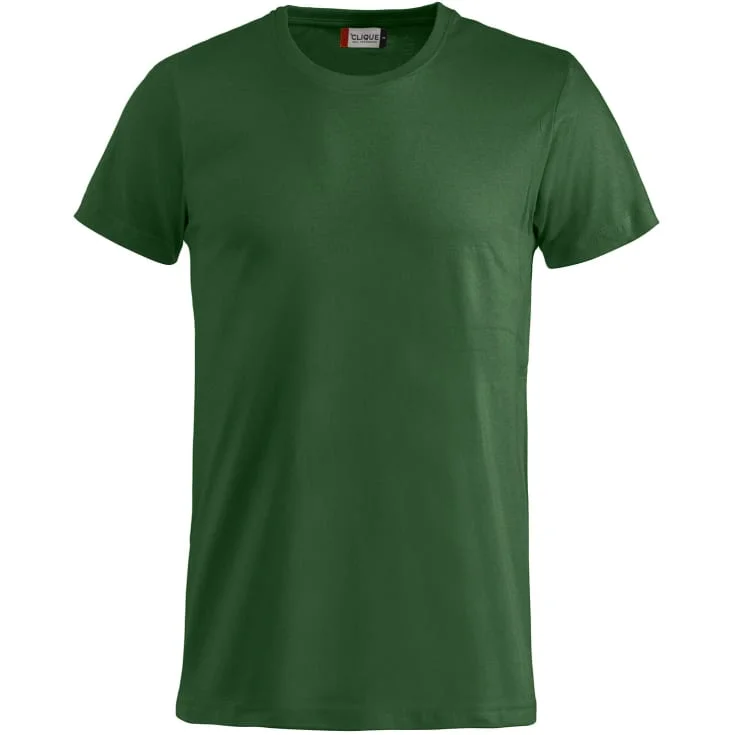 Clique Basic t-skjorte, flaskegrønn, str. 3XL | 029030-68_3XL