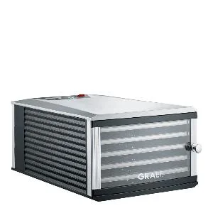 Dehydrator DA506 6 plater stål/svart v:7249148