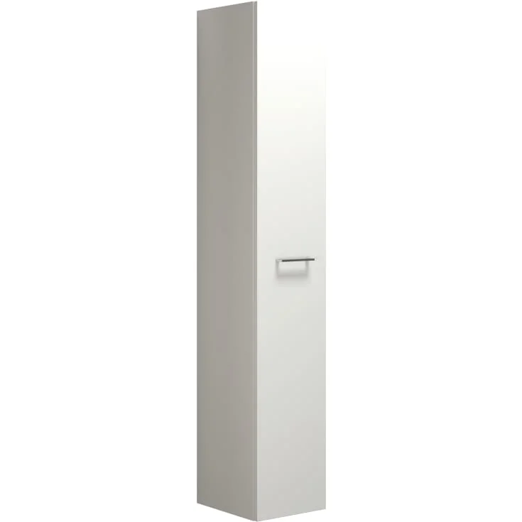 Dansani Mido+ høyskap, 30×172,8 cm, venstre, matt hvit | P19-1210 Dansani Mido+ høyskap, 30×172,8 cm, venstre, matt hvit | P19-1210