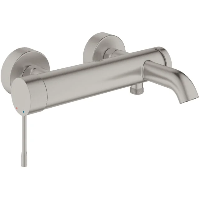 Grohe Essence badekarbatteri, stål | 33624DC1 Grohe Essence badekarbatteri, stål | 33624DC1