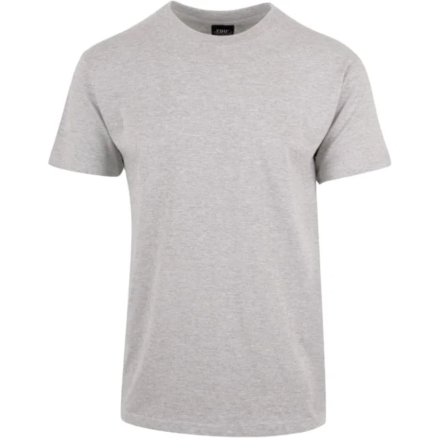 YOU Classic t-skjorte, lysegrå melert, str. L | 1500-110_L
