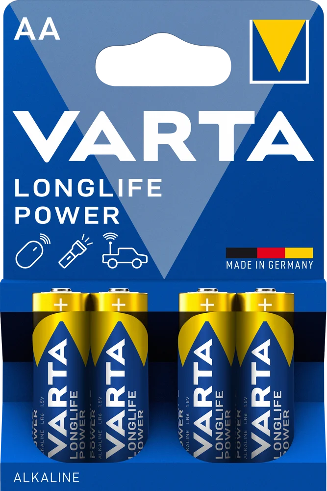 Batteri Longlife Power AA 4stk v:6692700