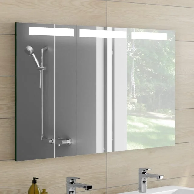 Villeroy & Boch My View 14 speilskap med belysningen, 120×75 cm, hvit | A4351200