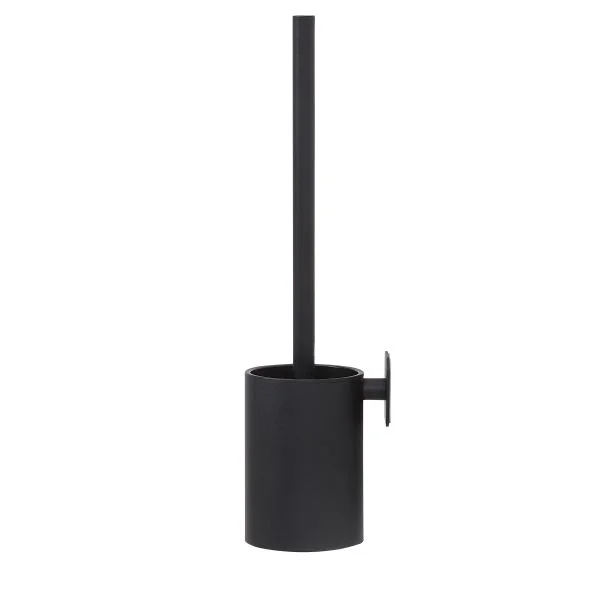 Toalettbørtse med holder frittstående sort Colar v:7179541