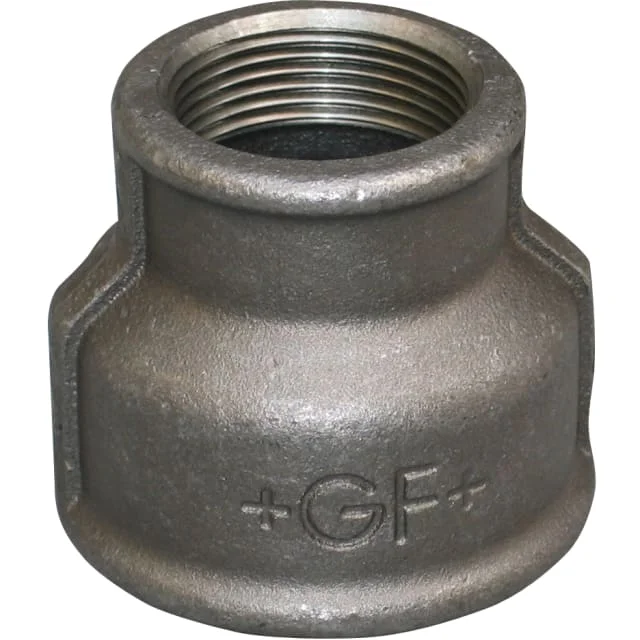 Sort overgangsmuffe 1/2" x 1/4" | 770240118
