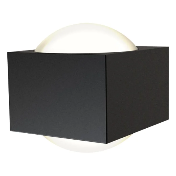 Ansell Lighting Misano Square utelys vegg, 4000K, svart | AMISASQ/BL/CW Ansell Lighting Misano Square utelys vegg, 4000K, svart | AMISASQ/BL/CW