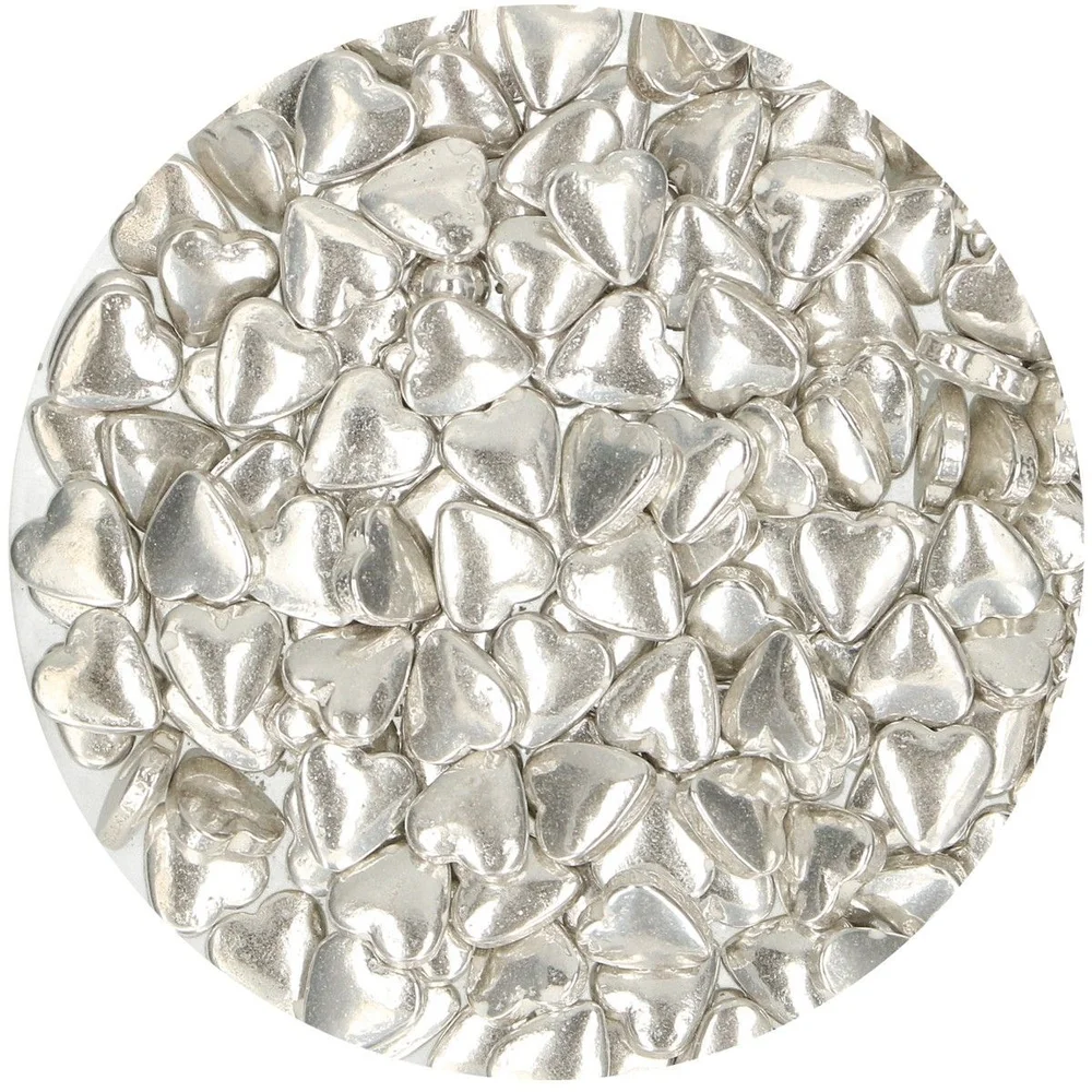 Kakestrø hjerter sølv 80g v:9256772