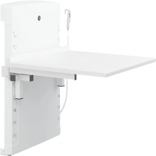 Pressalit Care stellebord, 80x166,9 cm, hvit | R8670000
