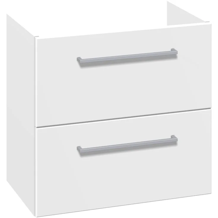 Dansani Mido+ servantskap, 60x35 cm, matt hvit | P05-1010