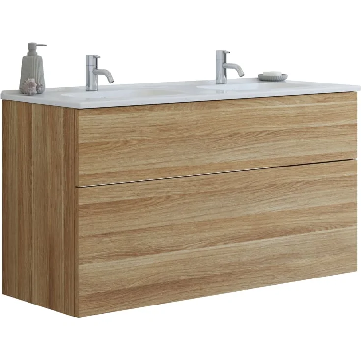 Dansani Inzo møbelpakke, 121x45,5 cm, eik | LMK-6455
