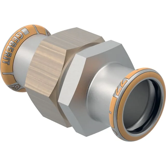 Geberit Mapress Therm union, muffe/muffe, 18 mm | 1387432