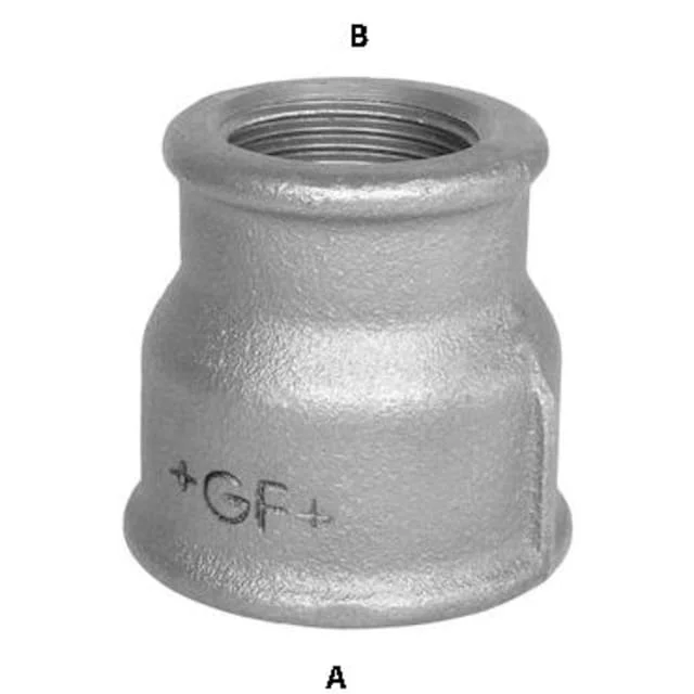 Galvanisert overgangsmuffe 1 1/4" x 1" | 770240229