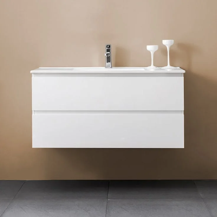 Bathlife Eufori møbelpakke, med servant, 101x46x50 cm, hvit | 40728122 Bathlife Eufori møbelpakke, med servant, 101x46x50 cm, hvit | 40728122