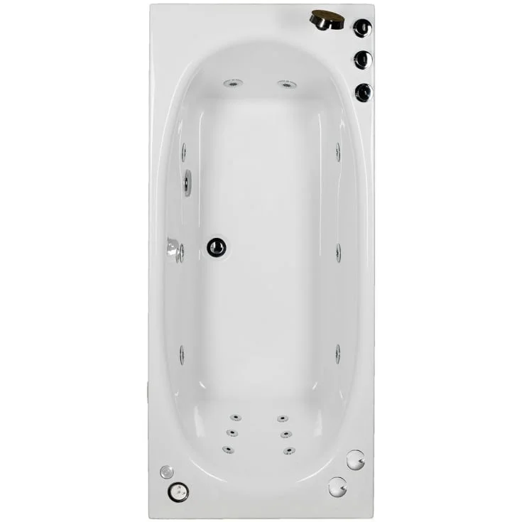 Bathlife Fridfull boblebad plus, 150×70 cm, venstre, hvit | 40573531 Bathlife Fridfull boblebad plus, 150×70 cm, venstre, hvit | 40573531