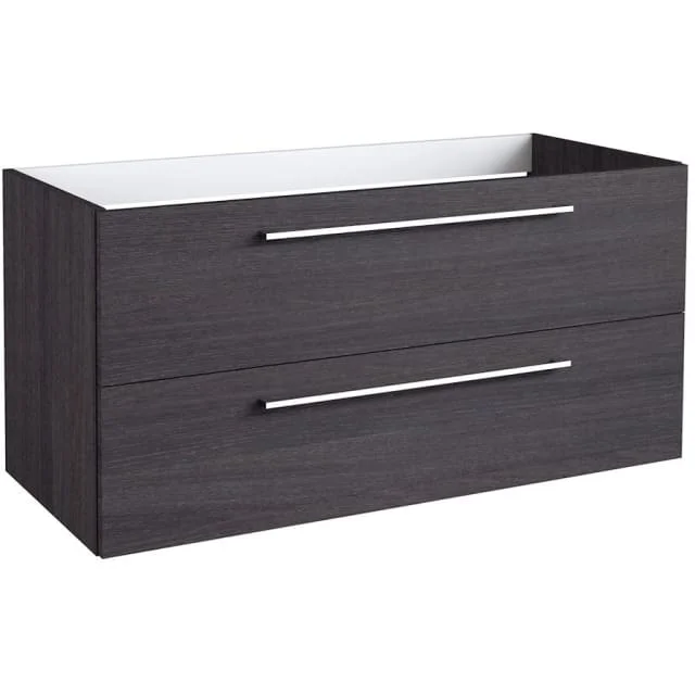 Korsbakken Rowan underskap, med 2 skuffer, soft-close, 99x45 cm, sort eik | 130503100