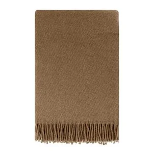 Falketind ullpledd 120x180 cm lys karamell v:9579547