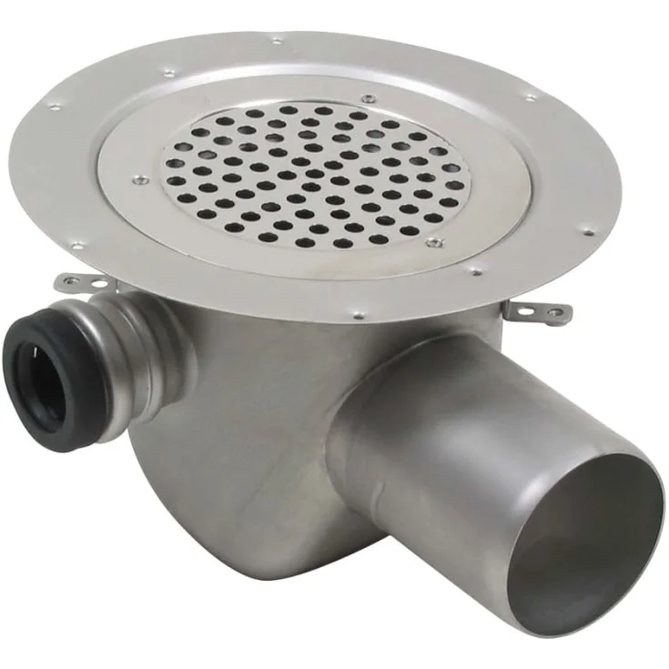 Blücher Circle sluk, for vinylbelegg, lav model, Ø75mm | 202.300.075 Blücher Circle sluk, for vinylbelegg, lav model, Ø75mm | 202.300.075