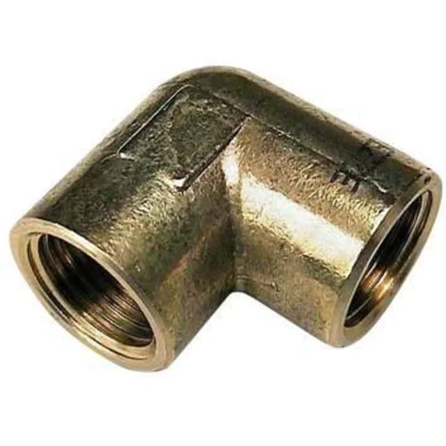 Messing albue muffe/muffe, 1/2" | 1982032