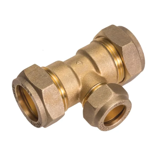 Kompresjons t-rør, 18 x 15 x 18 mm | FFE5020601--
