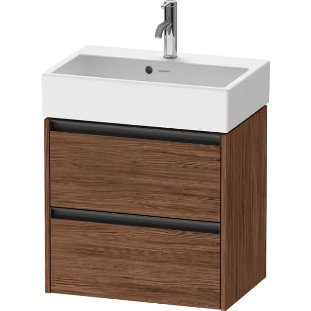 Duravit Ketho 2 servantskap, 58,4x39 cm, valnøtt | K25273021210000