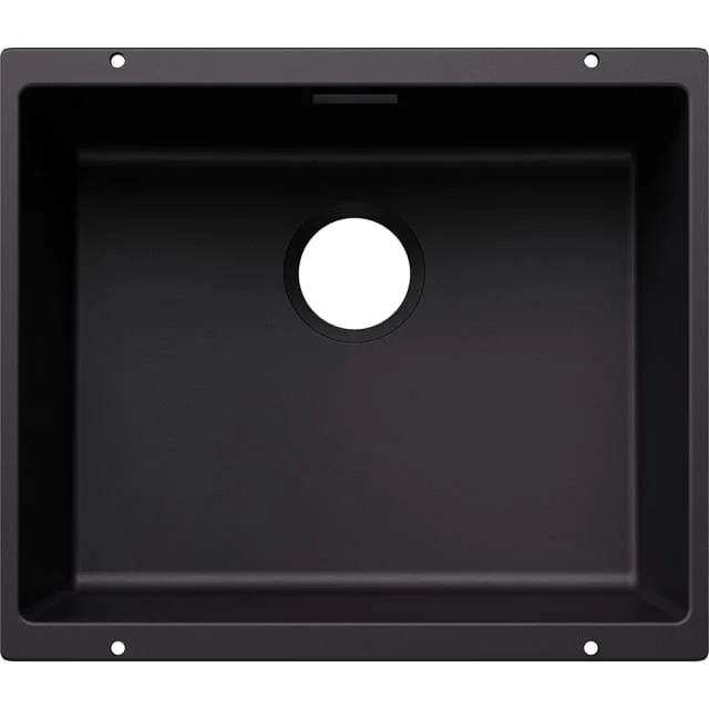 Blanco Flex Subline 500-U kjøkkenvask, 53x46 cm, sort | 1804128