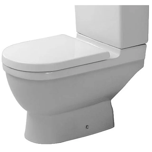 Duravit Starck 3 underdel til gulvstående toalett, rengjøringsvennlig, hvit | 01260100001 Duravit Starck 3 underdel til gulvstående toalett, rengjøringsvennlig, hvit | 01260100001
