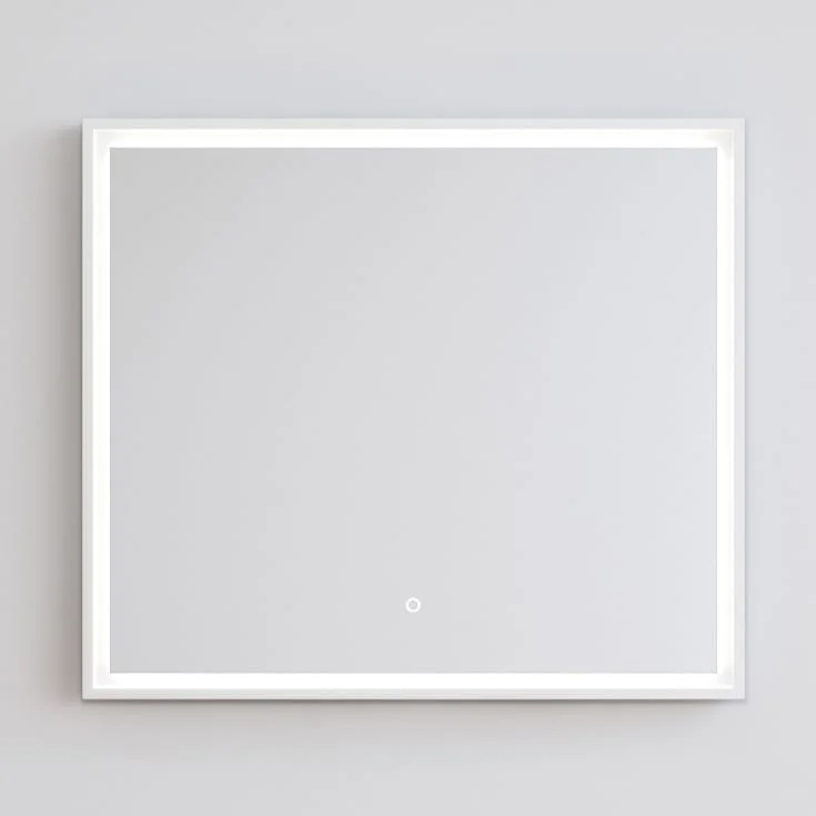 Copenhagen Bath Fanø 80 Speil, 80×70 cm, duggfritt, hvit matt/glass | 30020209 Copenhagen Bath Fanø 80 Speil, 80×70 cm, duggfritt, hvit matt/glass | 30020209