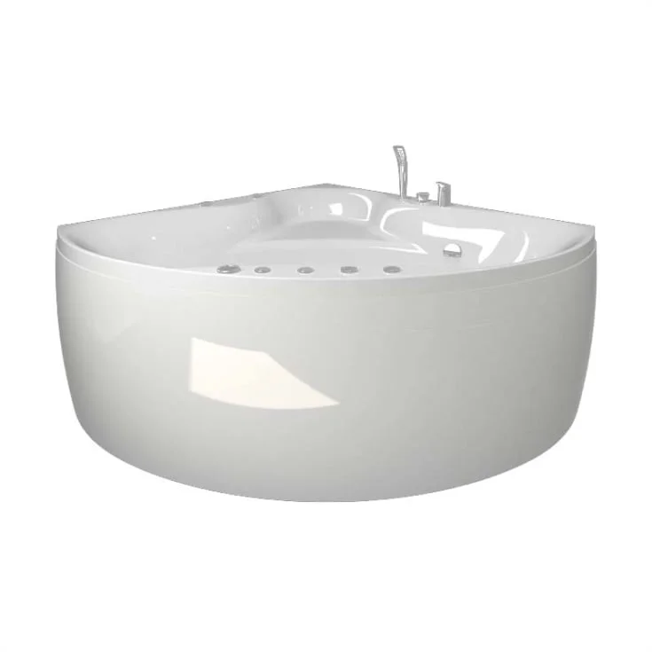 Westerbergs Ocean 140C Comfort boblebad, hjørne, 1375x1375 mm, akryl, hvit | 20082211-00