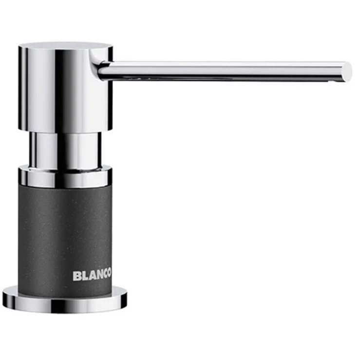 Blanco Lato såpedispenser, krom/antrasitt | BC-525810 Blanco Lato såpedispenser, krom/antrasitt | BC-525810