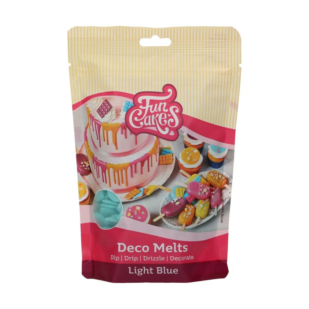 Candy Deco Melts Lyseblå 250g v:3481218 Candy Deco Melts Lyseblå 250g v:3481218