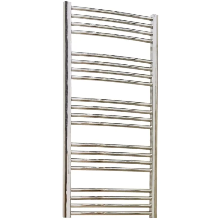 Kriss Round håndkletørker, kombi, 50x109 cm, krom | R10950C