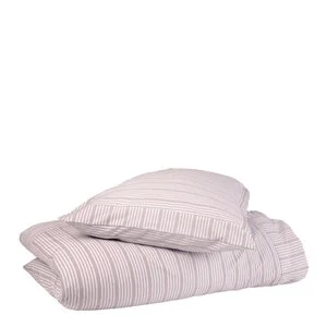 Bedding Collection dynetrekk 140x220+50x70 cm powder rose stripes v:3960115