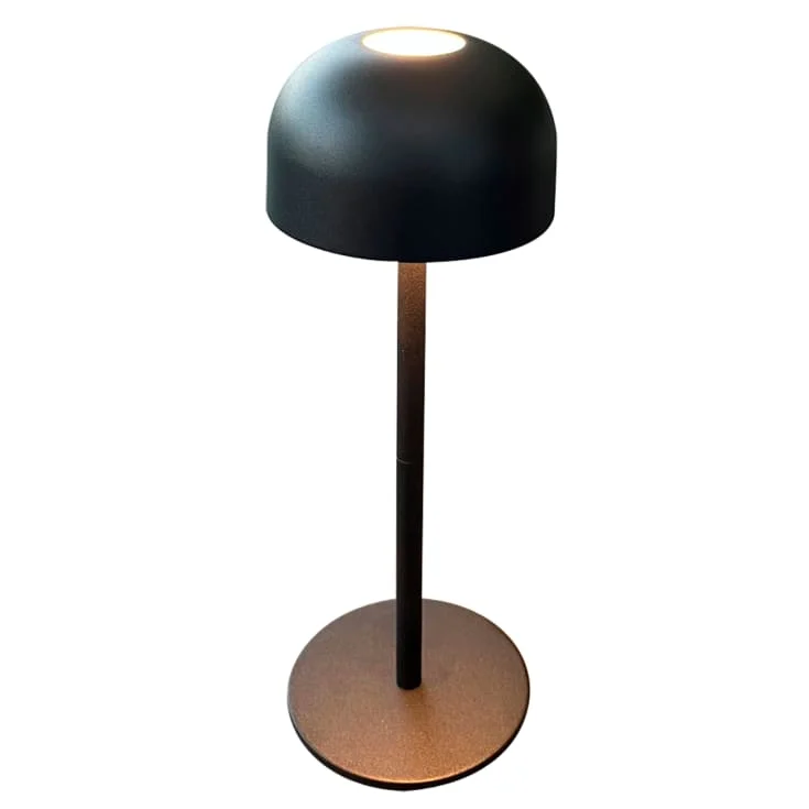 Veli Line Shine oppladdningsbar bordlampe, svart | VL 31151