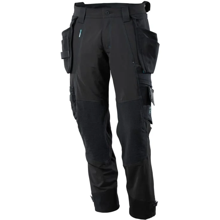 Mascot Advanced arbeidsbukse med stretch, sort, str. 76C54 | 17031-311-09_76C54