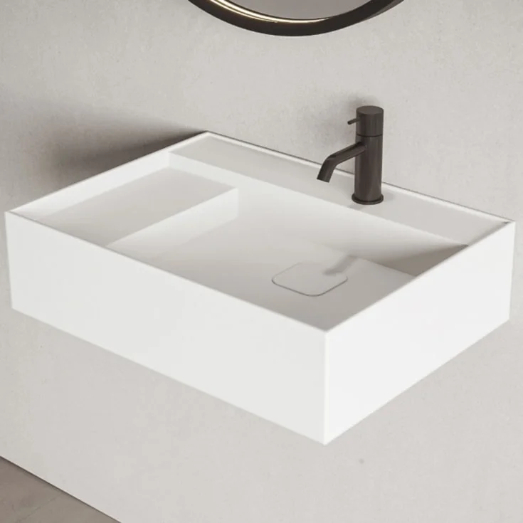 Copenhagen Bath Oslo 60 Servant, 60x45 cm, høyre, hvit matt | 40010363