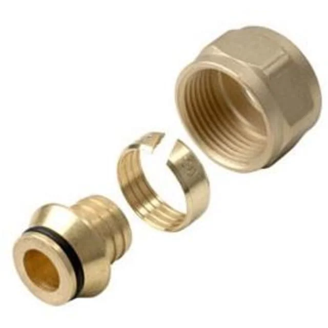 Wavin messing koblingssett t/alupex, 16 mm x 3/4" | 0662216 Wavin messing koblingssett t/alupex, 16 mm x 3/4" | 0662216