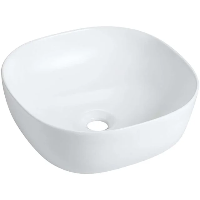 Bathco Olea Quadro toppmontert servant, 41×41 cm, hvit | 4071 Bathco Olea Quadro toppmontert servant, 41×41 cm, hvit | 4071