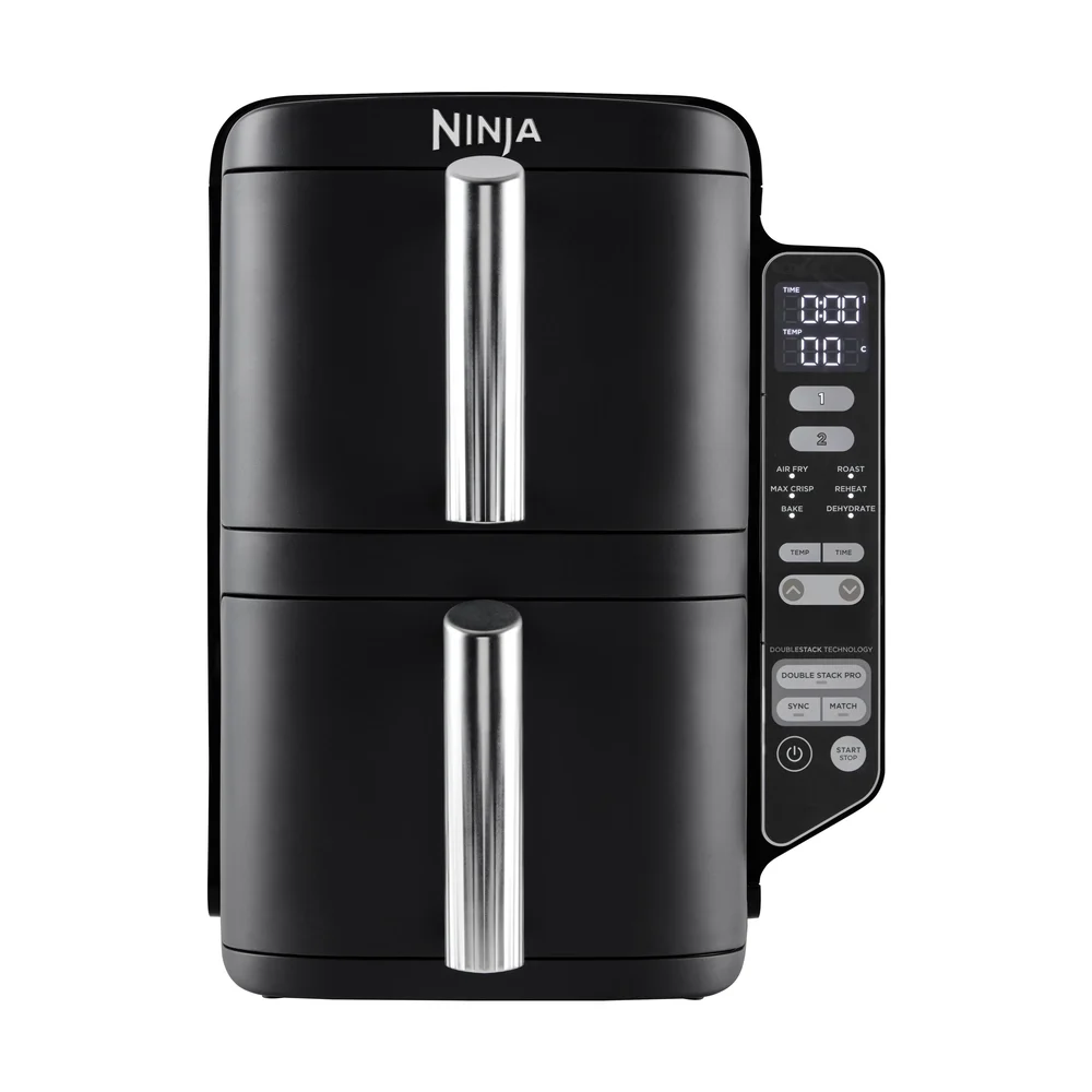 Ninja Air Fryer SL300EU dobbel stabel 2 skuffer 7 v:7114823 Ninja Air Fryer SL300EU dobbel stabel 2 skuffer 7 v:7114823